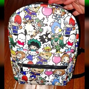 Hello Kitty My Hero Academia & Friends Sanrio Kawaii Mini Backpack Bag